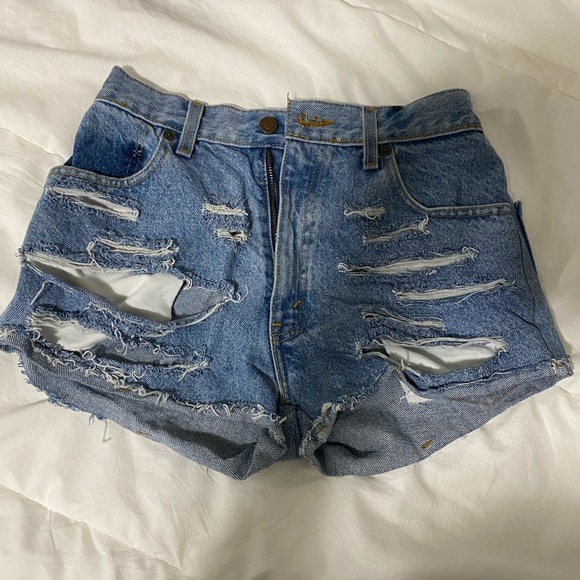 Ripped denim jeans - Picture 2 of 4